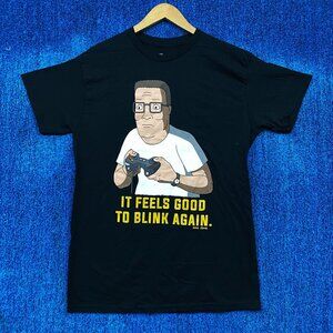 Hank Hill Gaming Addict Mike Judge King of the Hill Tee M